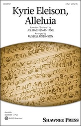 Kyrie Eleison, Alleluia Two-Part choral sheet music cover